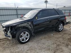 Salvage cars for sale at Jacksonville, FL auction: 2014 Mercedes-Benz ML 350