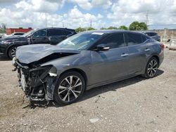 Salvage vehicles for parts for sale at auction: 2018 Nissan Maxima 3.5S