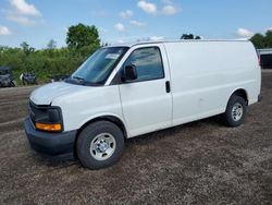 Salvage cars for sale from Copart Columbia Station, OH: 2017 Chevrolet Express G2500