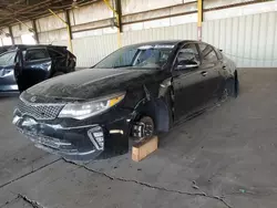 KIA Vehiculos salvage en venta: 2018 KIA Optima LX