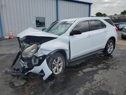 Salvage cars for sale at auction: 2016 Chevrolet Equinox LS