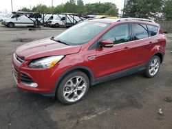 Salvage cars for sale at Denver, CO auction: 2014 Ford Escape Titanium