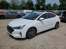 Salvage cars for sale at Hampton, VA auction: 2019 Hyundai Elantra SEL