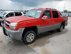 Salvage cars for sale at Sikeston, MO auction: 2002 Chevrolet Avalanche K1500