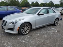 Salvage cars for sale at Madisonville, TN auction: 2018 Cadillac CTS Luxury