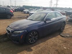 Salvage cars for sale at Elgin, IL auction: 2016 BMW 228 I Sulev