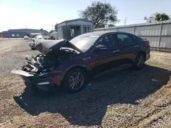 Salvage cars for sale at San Diego, CA auction: 2020 KIA Optima LX