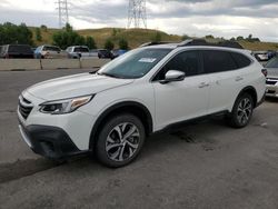 Subaru salvage cars for sale: 2021 Subaru Outback Touring