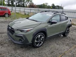 Vehiculos salvage en venta de Copart Spartanburg, SC: 2024 Subaru Crosstrek Limited