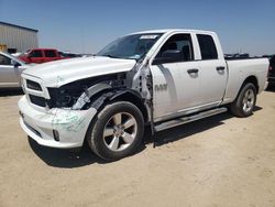 Salvage cars for sale at Amarillo, TX auction: 2014 Dodge RAM 1500 ST