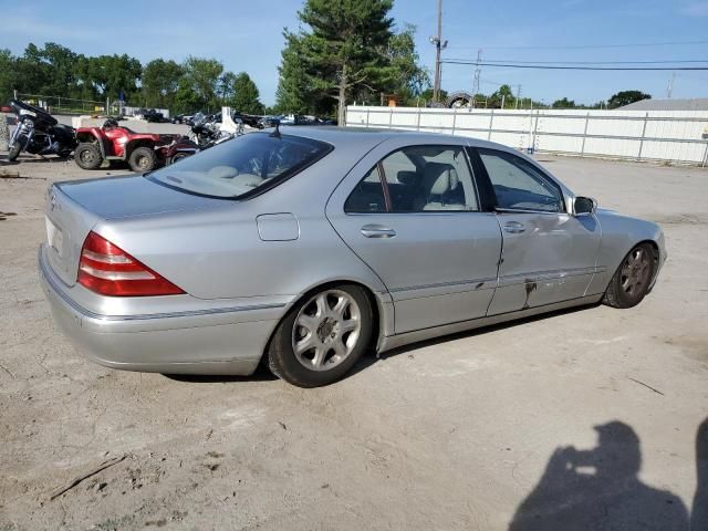 2001 Mercedes-Benz S 500