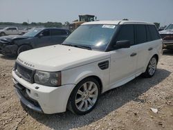 Land Rover salvage cars for sale: 2009 Land Rover Range Rover Sport Supercharged