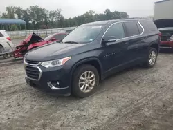 Salvage cars for sale at Spartanburg, SC auction: 2019 Chevrolet Traverse LT