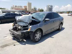 Salvage cars for sale from Copart New Orleans, LA: 2017 Volkswagen Jetta S