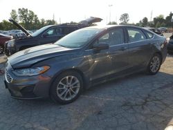 Salvage cars for sale at Sikeston, MO auction: 2019 Ford Fusion SE