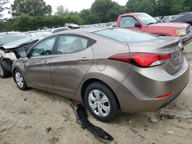 2016 Hyundai Elantra SE