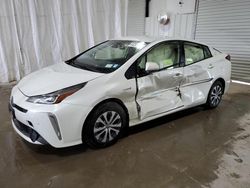 Salvage cars for sale at Albany, NY auction: 2019 Toyota Prius