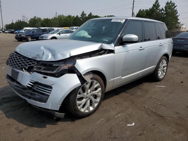 2019 Land Rover Range Rover HSE