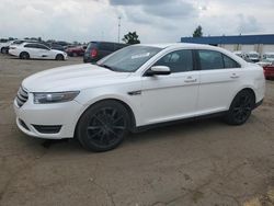 Salvage cars for sale at Woodhaven, MI auction: 2015 Ford Taurus SEL