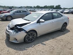 Toyota Corolla l salvage cars for sale: 2015 Toyota Corolla L