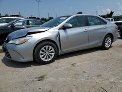 Salvage cars for sale from Copart Bridgeton, MO: 2015 Toyota Camry LE