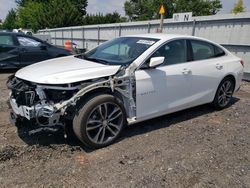 Salvage cars for sale at Finksburg, MD auction: 2021 Chevrolet Malibu LT