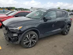 Salvage cars for sale at New Britain, CT auction: 2022 Volvo XC40 T5 R-Design