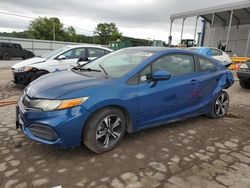 Honda salvage cars for sale: 2015 Honda Civic EX