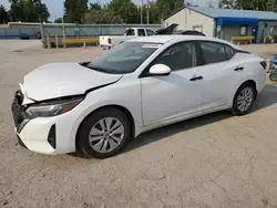 Salvage cars for sale at Wichita, KS auction: 2024 Nissan Sentra S