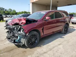 Salvage cars for sale at Fort Wayne, IN auction: 2021 Dodge Durango GT