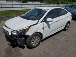 Salvage cars for sale at Assonet, MA auction: 2016 Hyundai Accent SE