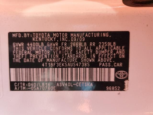 2010 Toyota Camry Base