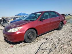 Toyota Camry le Vehiculos salvage en venta: 2004 Toyota Camry LE