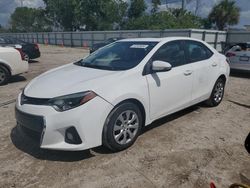 Salvage cars for sale at Riverview, FL auction: 2016 Toyota Corolla L