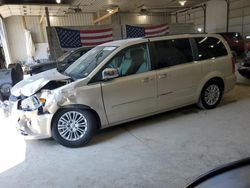 Chrysler salvage cars for sale: 2015 Chrysler Town & Country Touring L