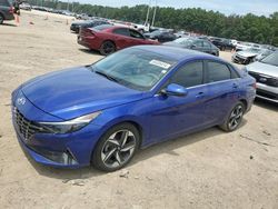 Salvage cars for sale at Greenwell Springs, LA auction: 2023 Hyundai Elantra Limited