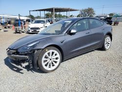 Salvage cars for sale at San Diego, CA auction: 2021 Tesla Model 3