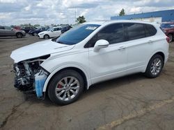 Salvage cars for sale at Woodhaven, MI auction: 2017 Buick Envision Essence