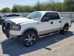 Salvage trucks for sale at Las Vegas, NV auction: 2005 Ford F150 Supercrew