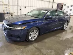 Salvage cars for sale at Avon, MN auction: 2019 Honda Accord LX