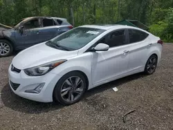 Salvage cars for sale at Cookstown, ON auction: 2015 Hyundai Elantra SE