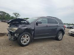 Salvage cars for sale at Des Moines, IA auction: 2016 Chevrolet Equinox LT