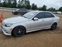 Salvage cars for sale at Longview, TX auction: 2011 Mercedes-Benz C 300 4matic