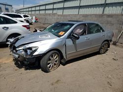 Salvage cars for sale from Copart Albuquerque, NM: 2006 Honda Accord EX