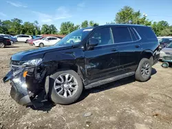 Chevrolet Vehiculos salvage en venta: 2022 Chevrolet Tahoe K1500 LT