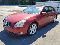 Nissan salvage cars for sale: 2006 Nissan Maxima SE