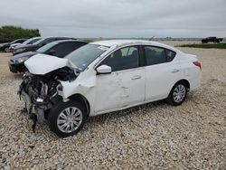 Salvage cars for sale at Taylor, TX auction: 2018 Nissan Versa S