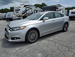 Salvage cars for sale at Sikeston, MO auction: 2016 Ford Fusion Titanium