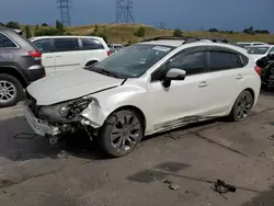 Salvage cars for sale at Littleton, CO auction: 2015 Subaru Impreza Sport