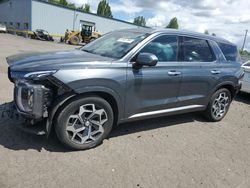 Salvage cars for sale at Portland, OR auction: 2022 Hyundai Palisade Calligraphy